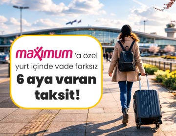Maximum'a Özel Fırsatlar Ucuzabilet'te!